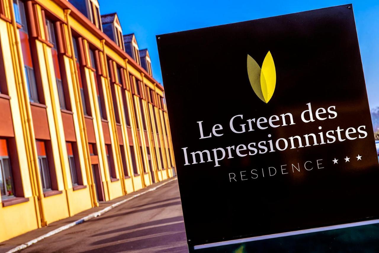 Le Green Des Impressionnistes Ennery  Bagian luar foto